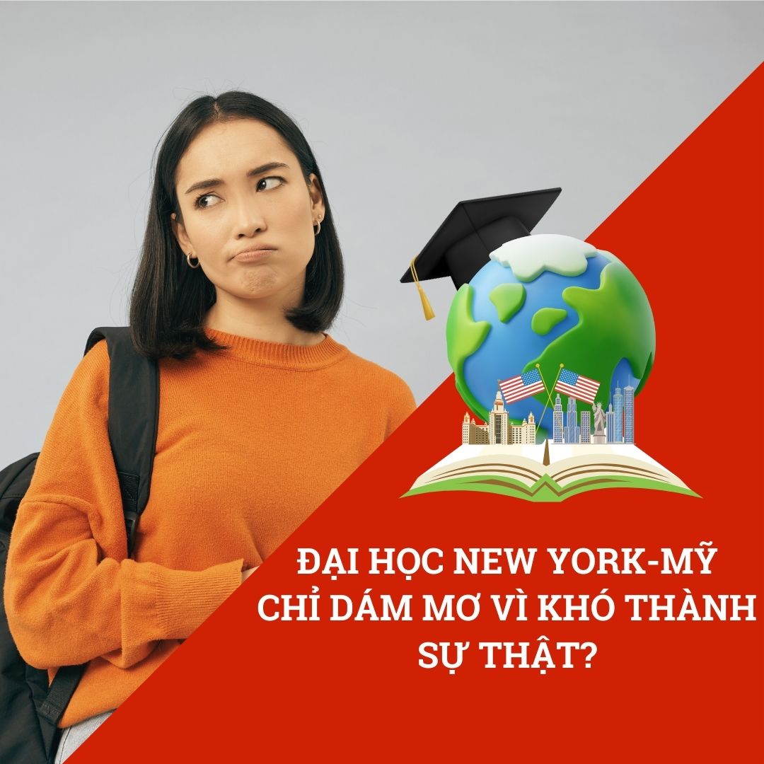 Đại học New York-Mỹ. Chỉ dám mơ vì khó thành sự thật